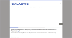 Desktop Screenshot of galacticaero.com